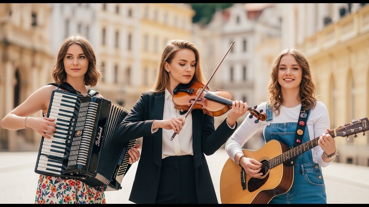 Flamenco Rumba Fusion!! Spanish Guitar, Violin & Accordion in Calm Romantic Mediterranean Sunset