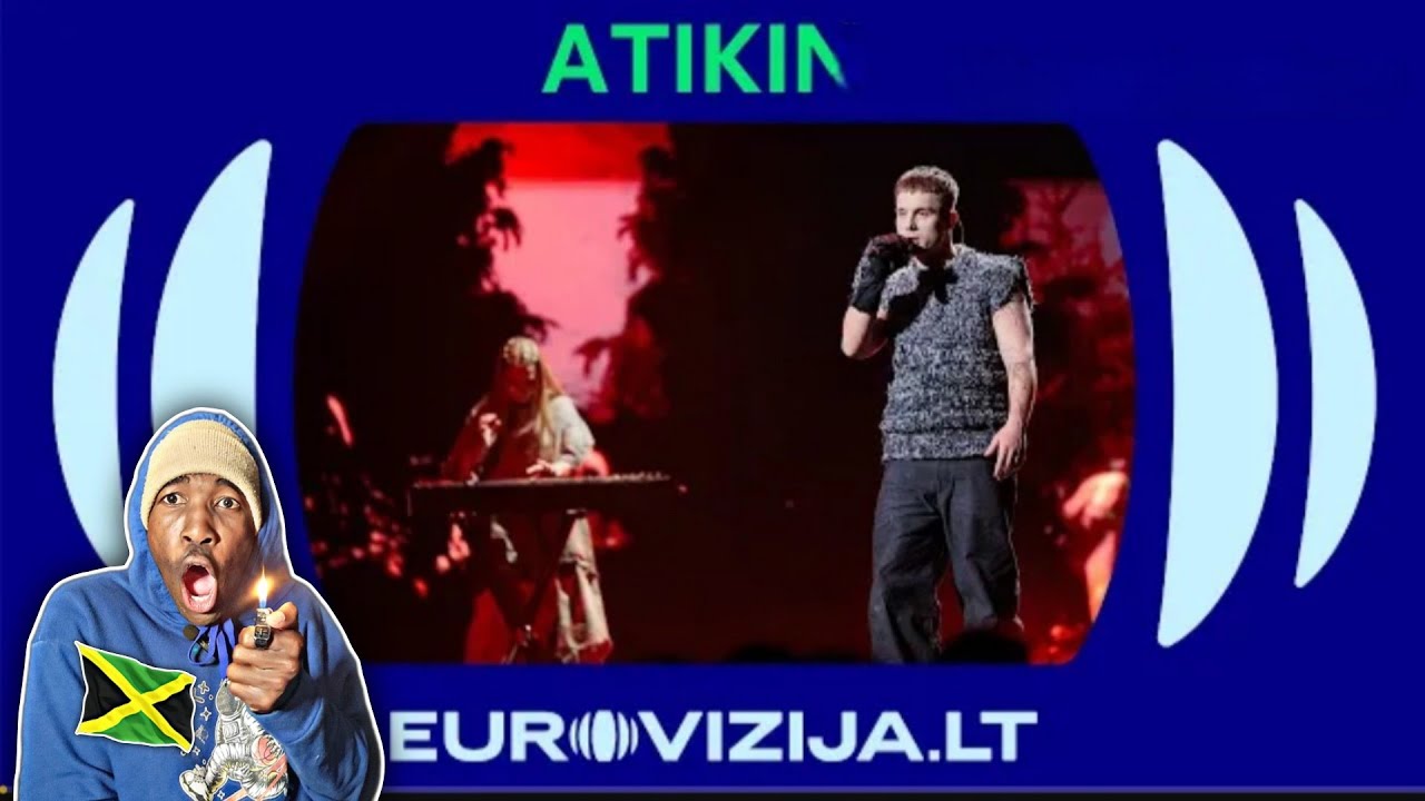 Atikin - Deganti zemelé (EUROVIZIJA.LT 2026) Евровидение 2026 Литва | Реакция Ямайки на первое вы...