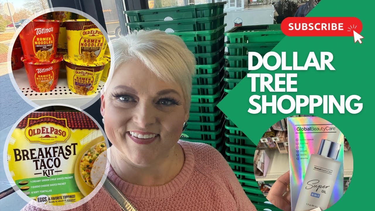 Новые товары из Dollar Tree только что прибыли… Поехали за покупками! 🛍️