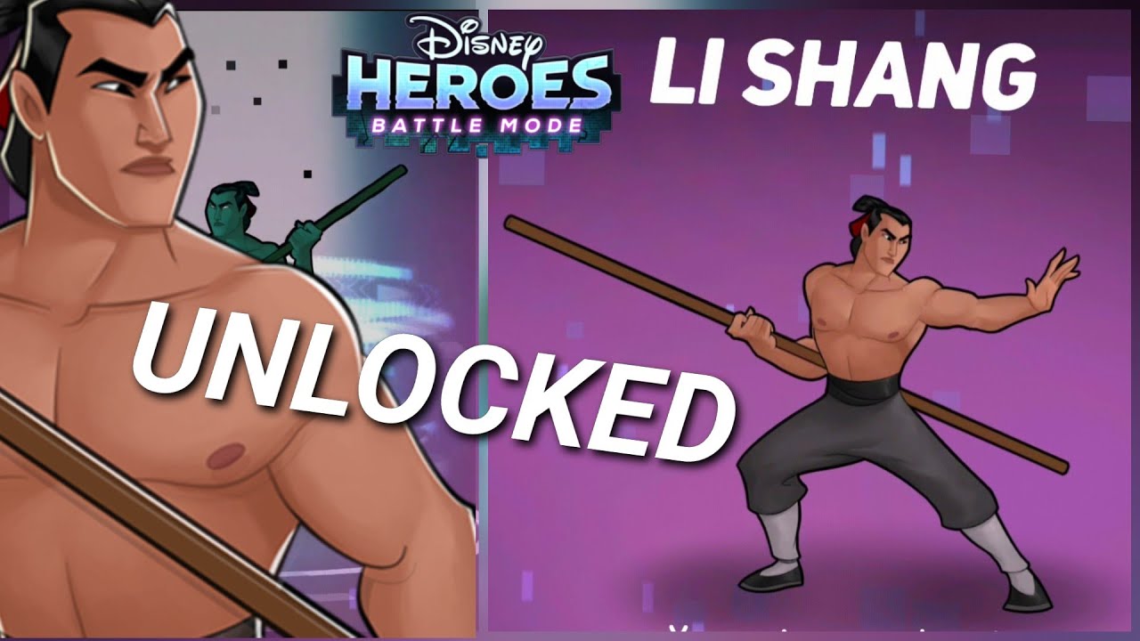 Disney Heroes Battle Mode LI SHANG UNLOCKED PART 781 Gameplay Walkthrough - iOS / Android