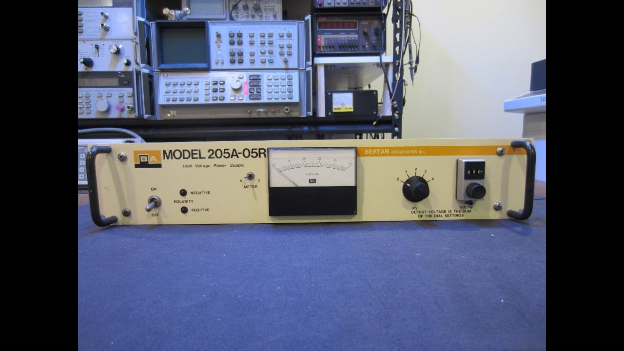 Bertan High Voltage Power Supply Teardown