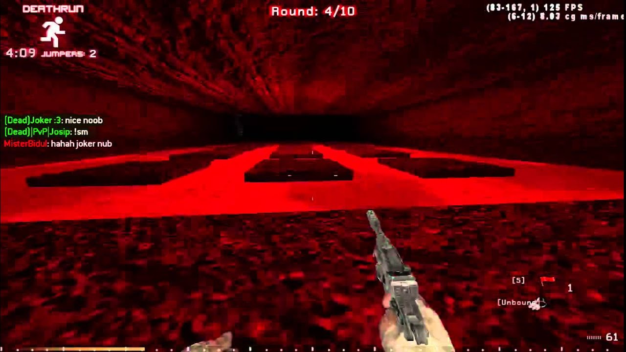 Cod4 Deathrun mp_deathrun_winter (gameplay)
