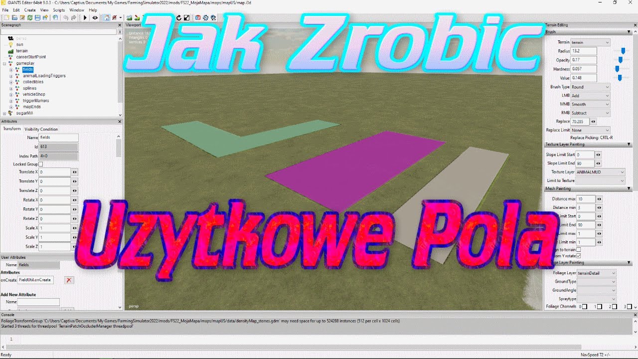 Jak ustawić pola na mapie w fs22   ❗️❗️ 🅿🅾🆁🅰🅳🅽🅸🅺 ❗️❗️