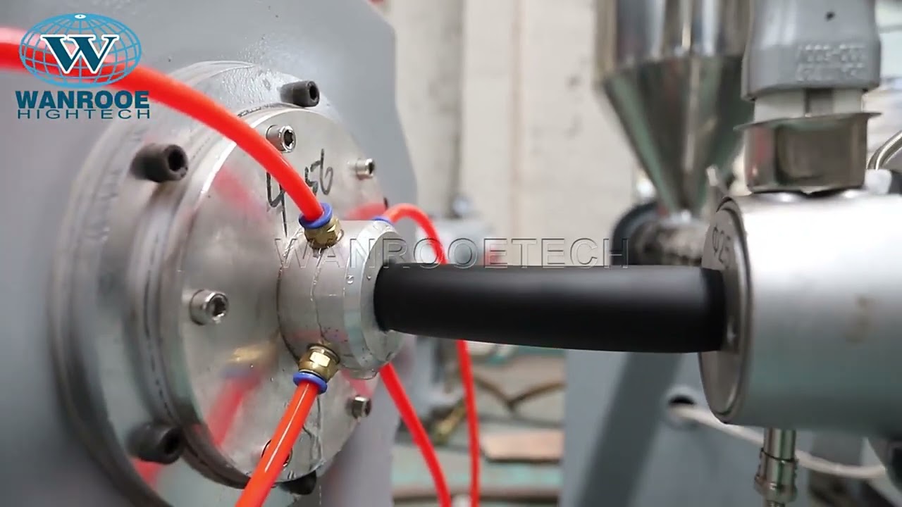 Steel Pipe PP PE HDPE Plastic Coating Extrusion Machine