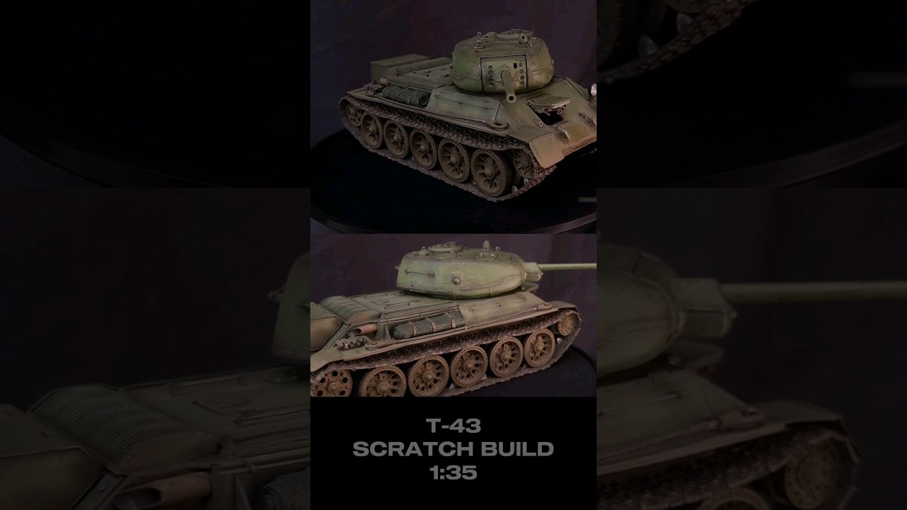 T-43 SCRATCH Build 1:35