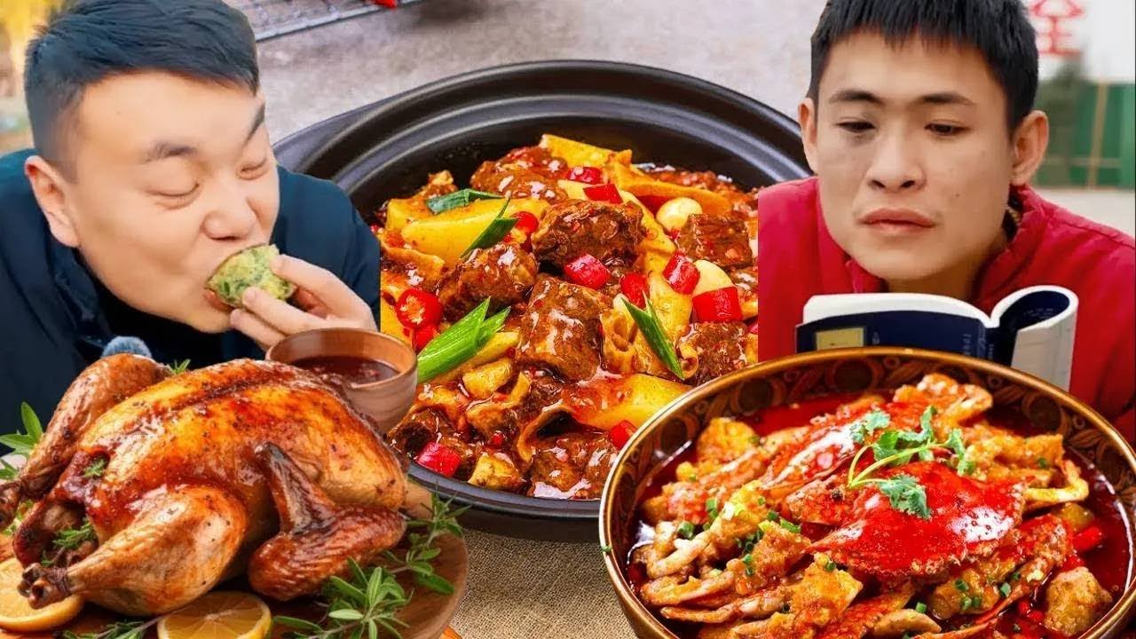 Đại Tráng nhìn thấy bữa ăn của Bạch Mậu, lộ ra vẻ mặt đau khổ