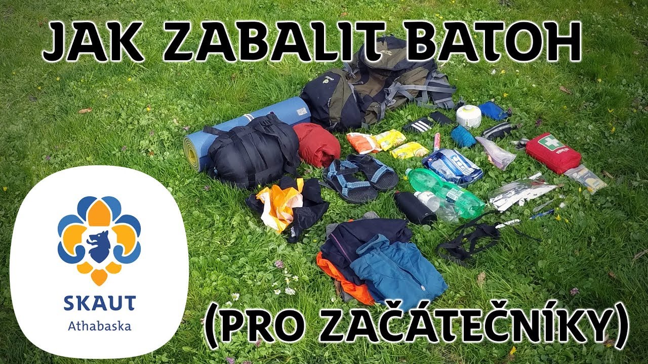 Jak se balí batoh (pro začátečníky)?