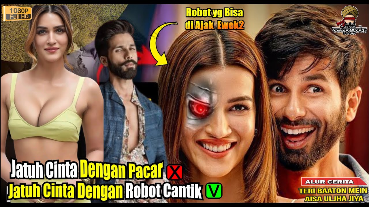 ROBOT CANTIK INI  MEMBUAT PEMUDA GANTENG KAYA RAYA BUCIN BERTEKUK LUTUT || Alur Cerita Film