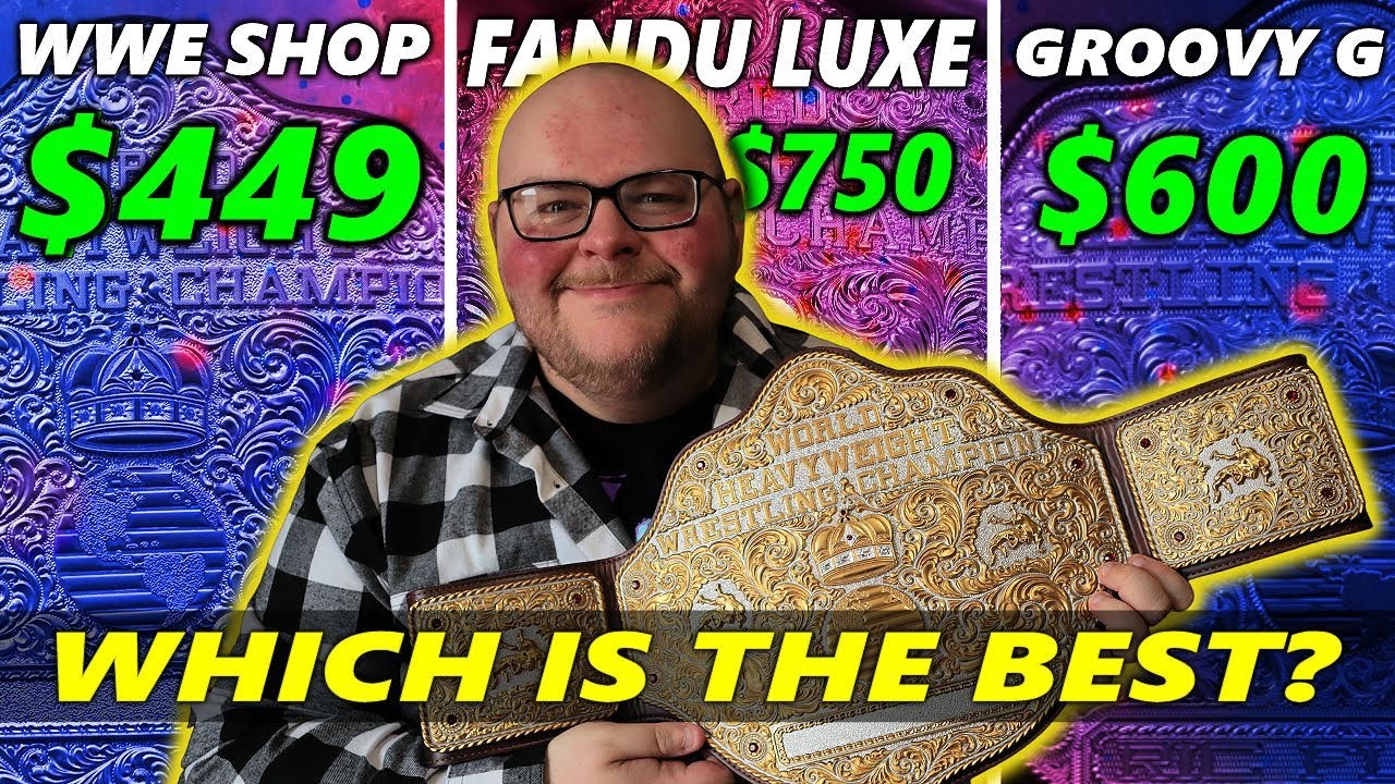 WWE Shop Crumrine / Groovy G / Fandu Luxe / Сравнение