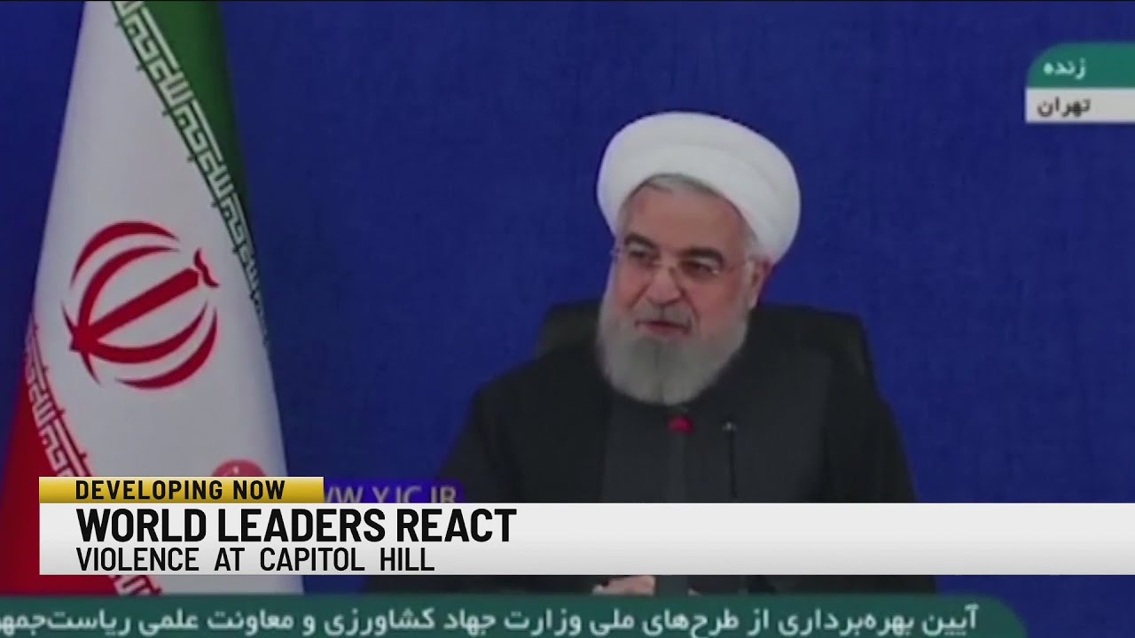 World leaders react to violence at Capitol Hill