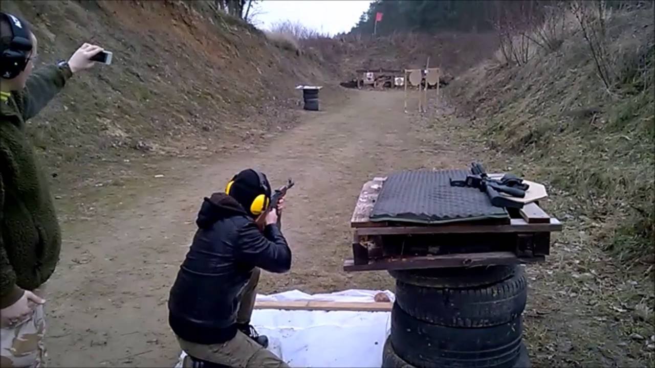 Strzelanie dynamiczne z KBKS i CZ 858