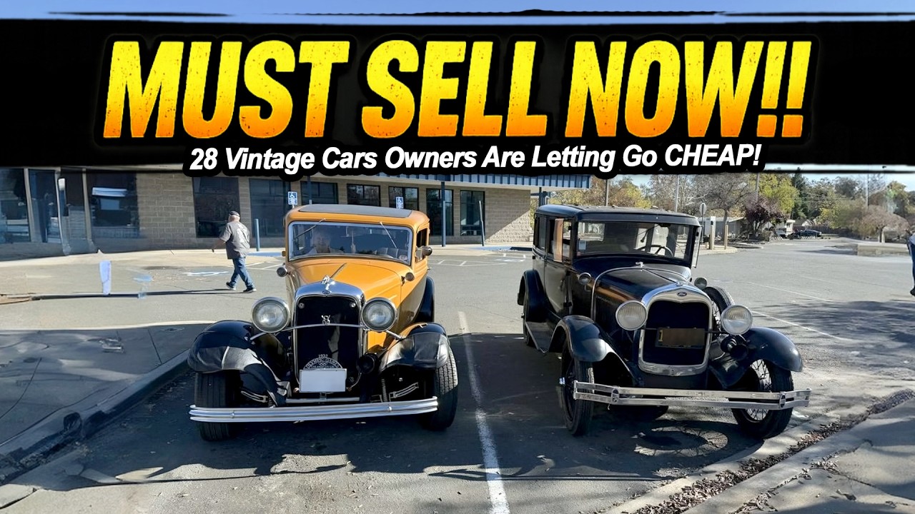 Срочная продажа! 27 классических автомобилей 1930-х–1960-х годов в продаже! Цены занижены, устано...