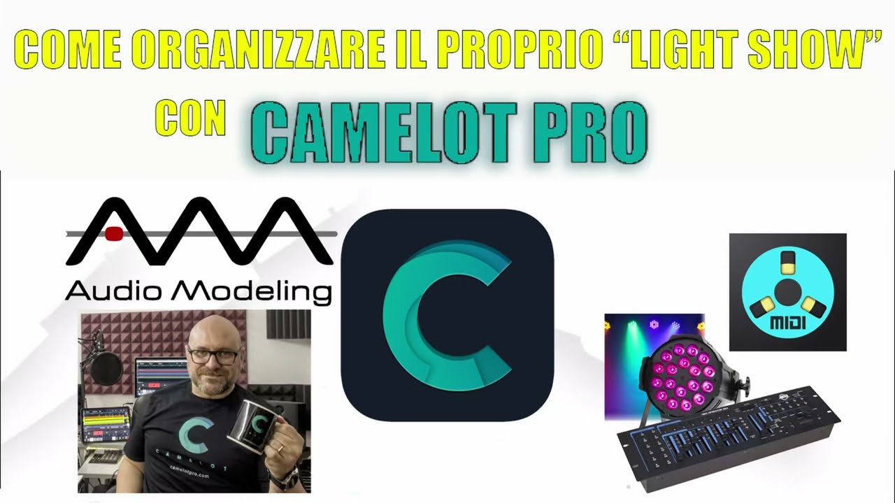 Come organizzare il proprio “Light Show” con CAMELOT PRO