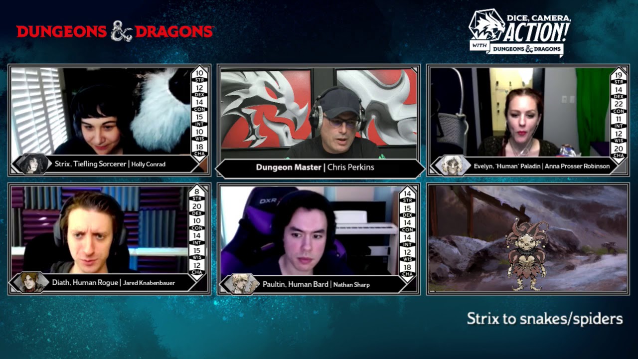 Episode 86 - Dice, Camera, Action with Dungeons & Dragons
