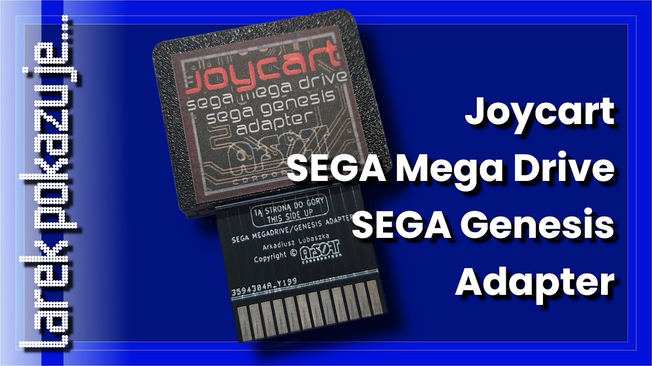 larek pokazuje... Joycart Sega Mega Drive / Genesis Adapter