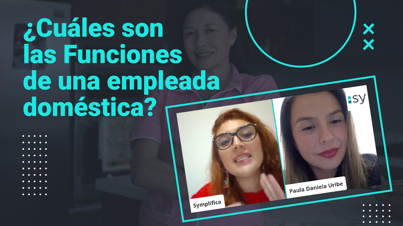 Funciones de una empleada doméstica | tips
