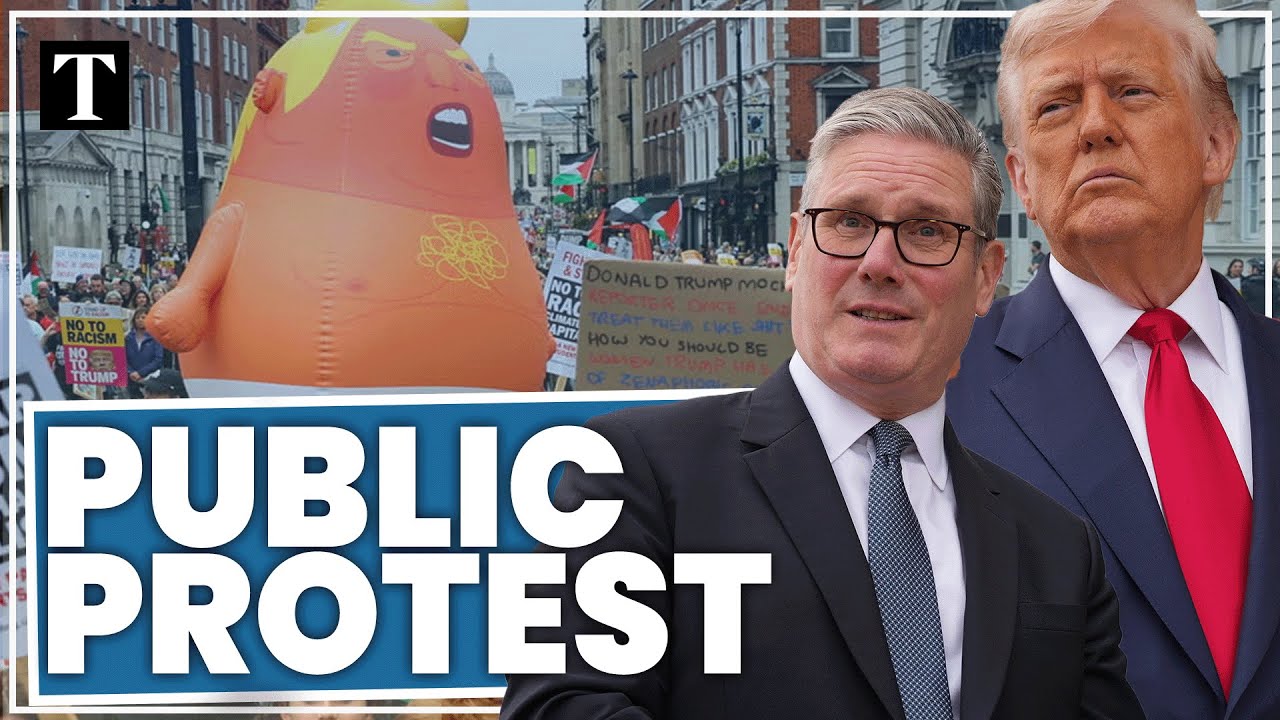 Trump's UK visit met with public protest | The Story