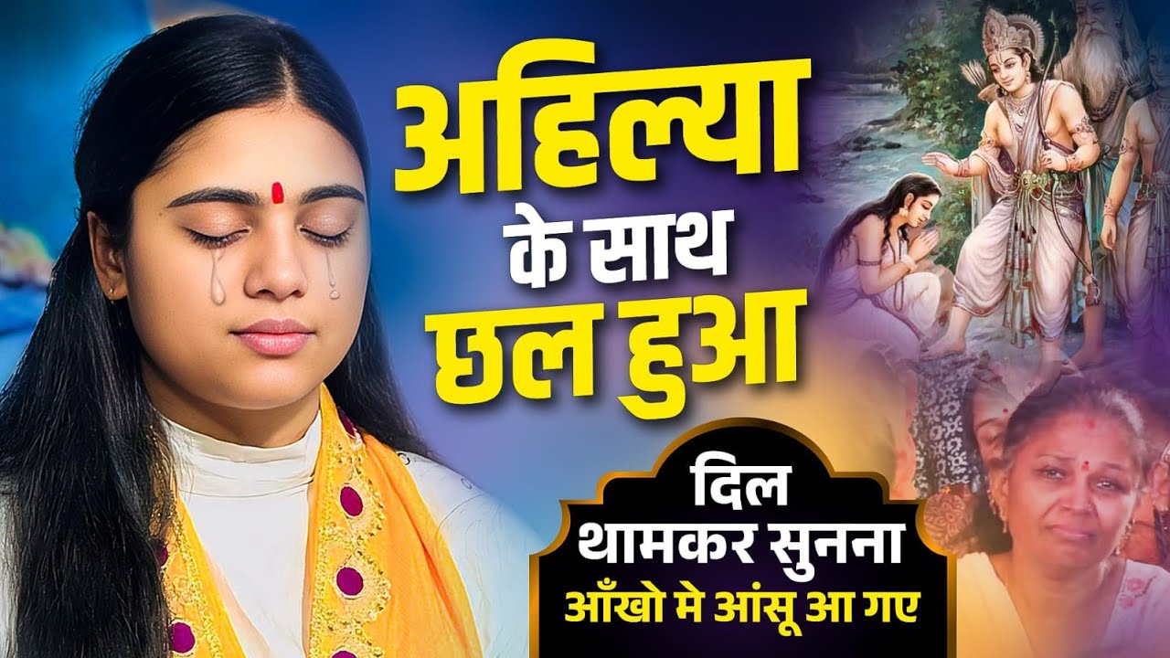 अहिल्या की दर्दभरी कथा – छल का अंत किस तरह हुआ? Pujya Aradhana Devi ji 