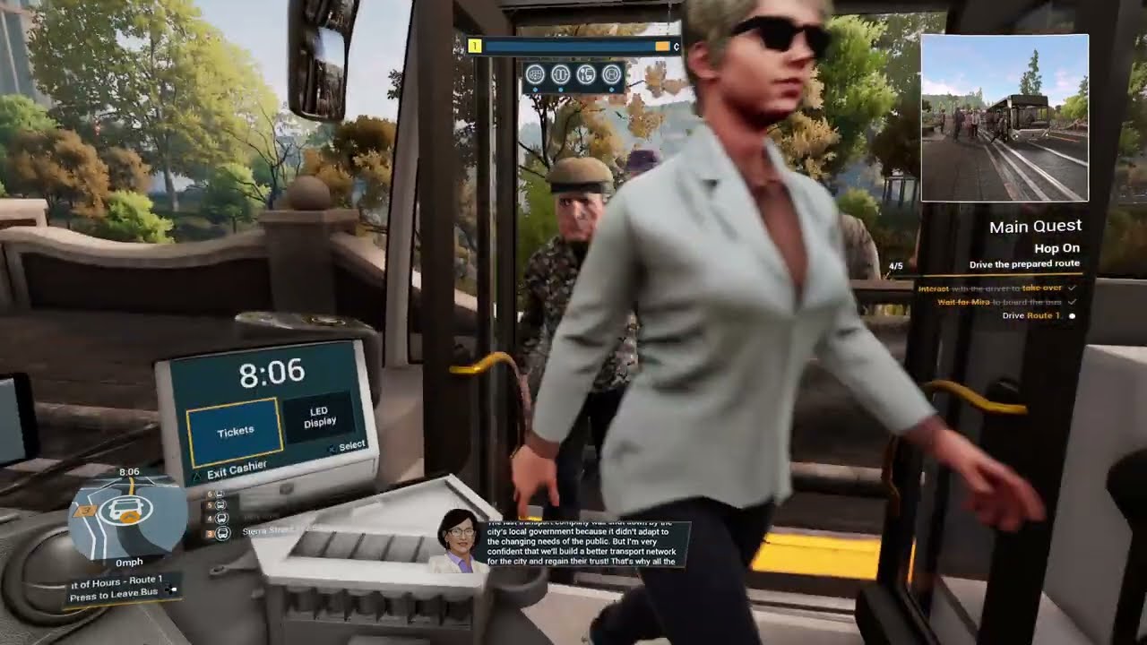 Bus Simulator 21 Next Stop (Ps4) Gameplay