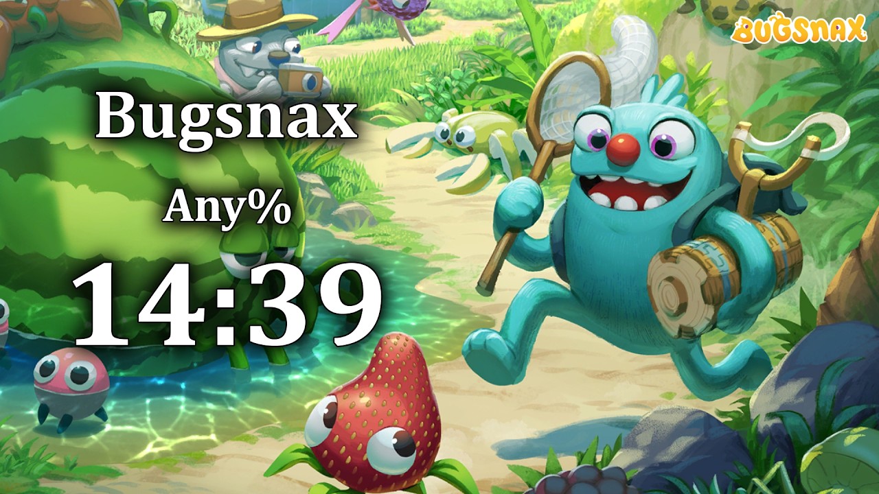 Bugsnax Any% Speedrun 14:39