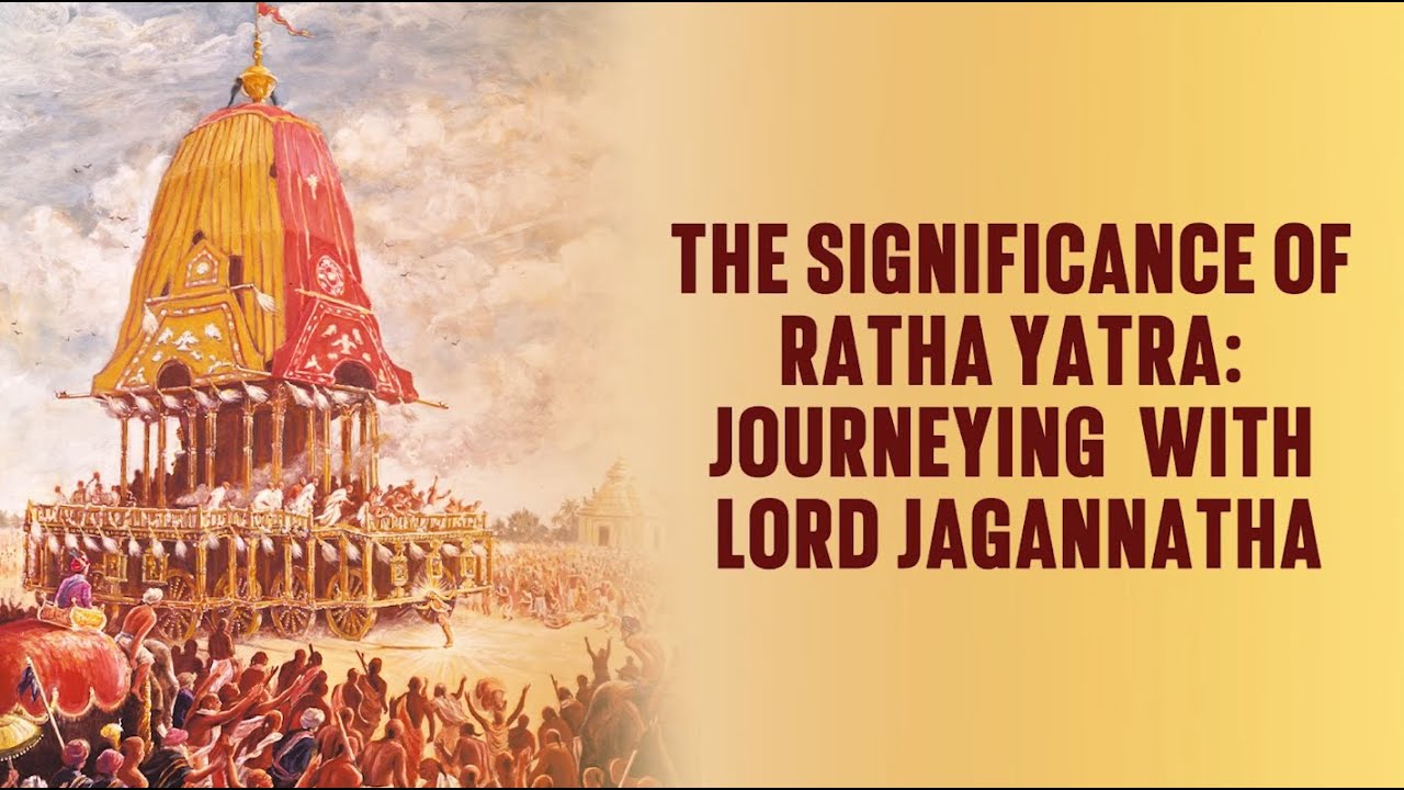 The Significance of Ratha Yatra: Journeying with Lord Jagannatha | @madhupanditdasaofficial