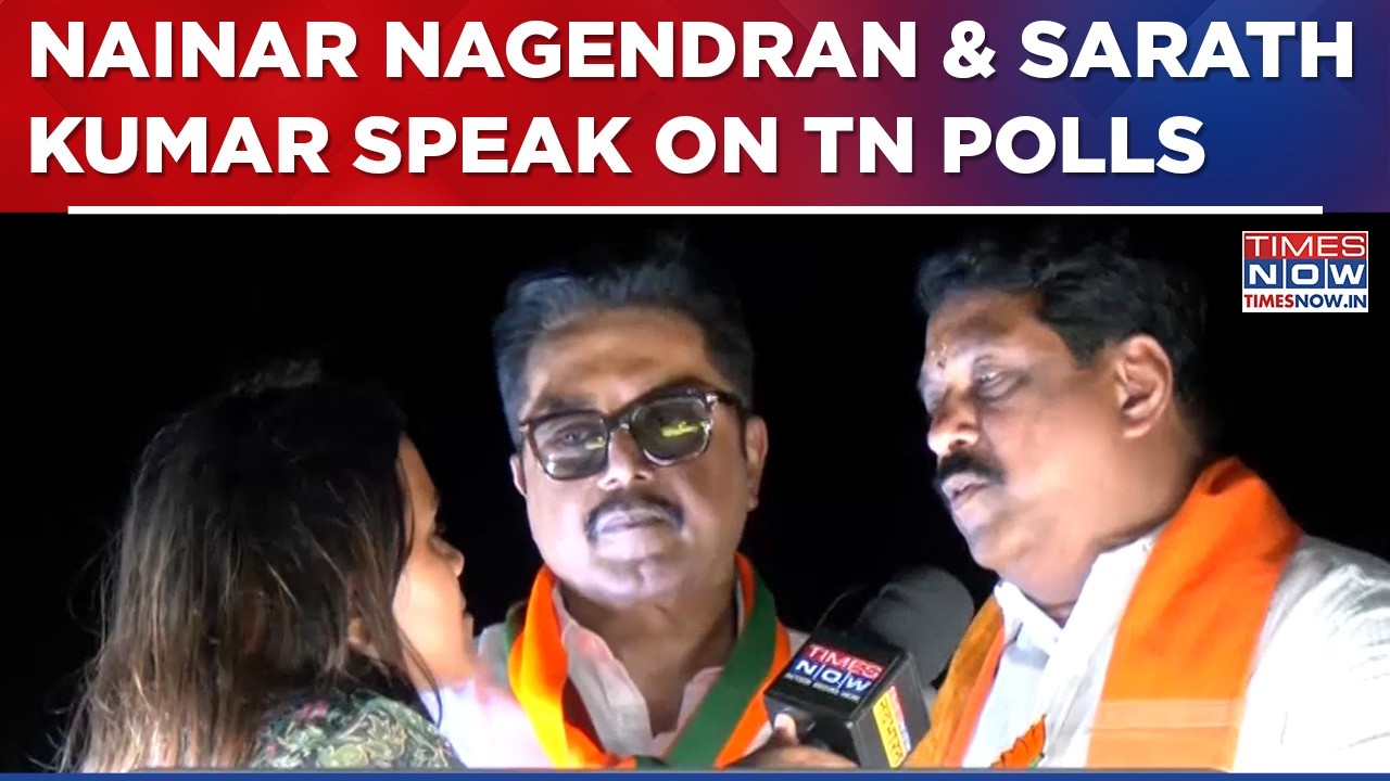 TN BJP Chief Nainar Nagendran & Sarath Kumar Exclusive On Tamil Nadu Elections | Watch Video