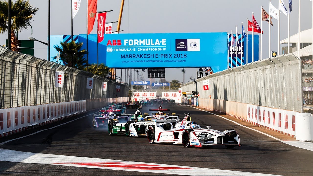 Marrakesh electrified by the first race of the ABB FIA Formula E Championship