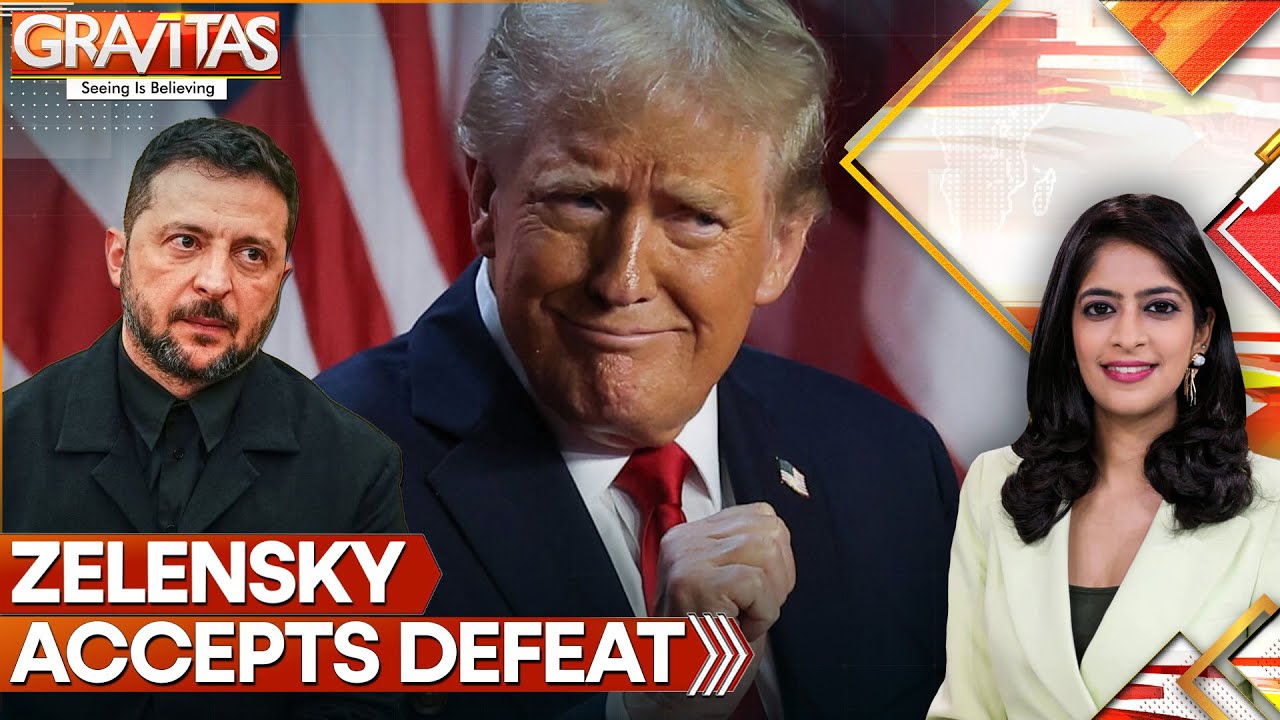 Zelensky Accepts Defeat, Trump-Putin to Draw New Map of Ukraine | GRAVITAS