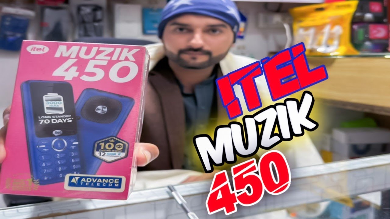Itel MUZIK 450 Keypad Mobile | Loud Speaker | Long Battery | Full Review & Price