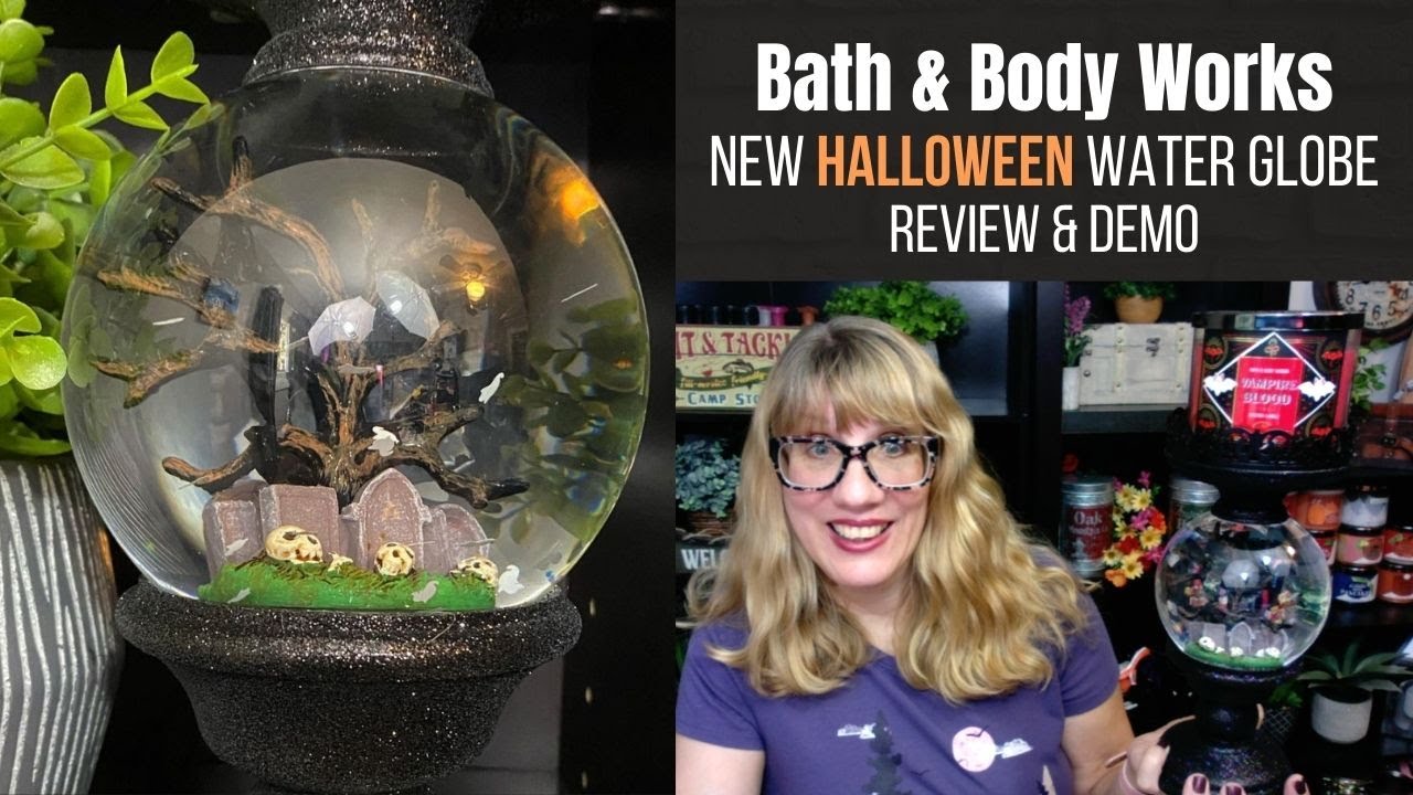 Bath & Body Works NEW Halloween Water Globe Review & Demo