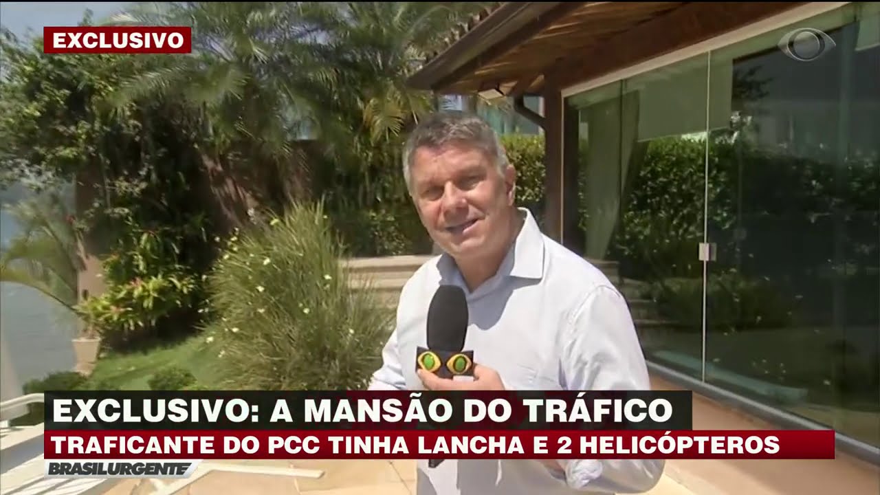 Exclusivo: Brasil Urgente na mansão do traficante 