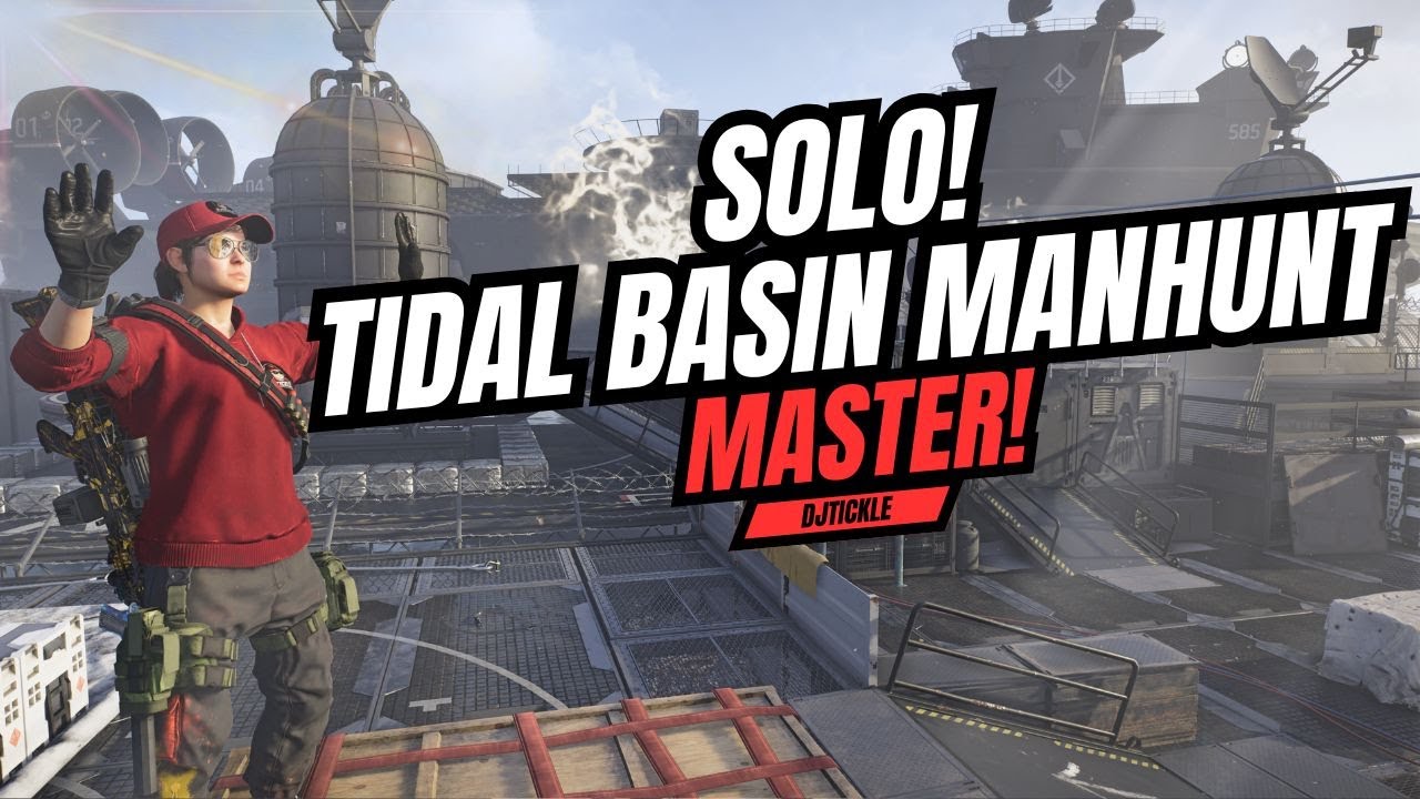 SOLO MASTER MANHUNT! TIDAL BASIN THE PACT!  #TheDivision2