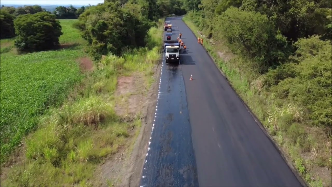 Nova etapa de pavimentação da ERS 305 entre Crissiumal e Horizontina está em andamento
