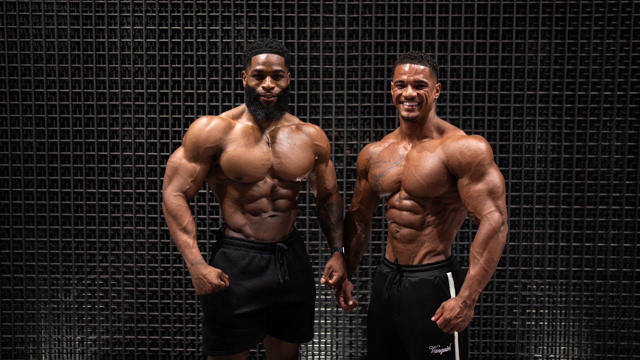 Had to link up with my bro Prosper for a push session at Oxygen Gym 