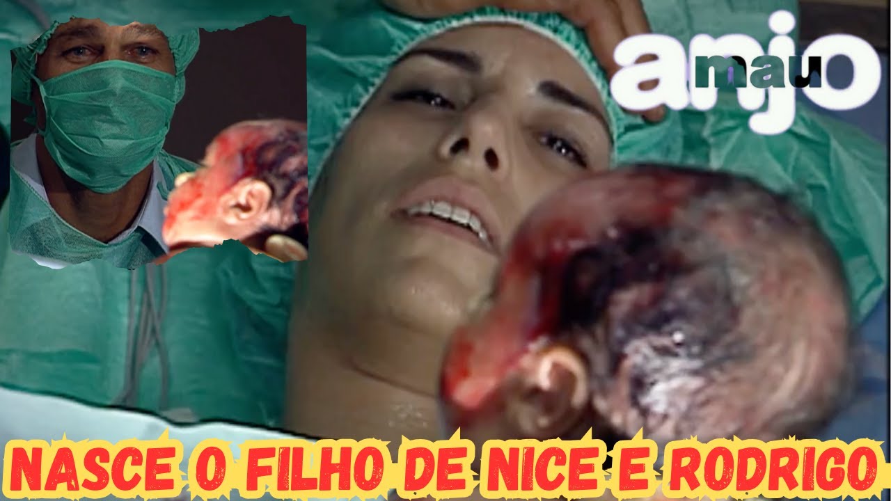 70 -VIDEO EDITADO PELO YOUTUBE - NASCE O FILHO DE NICE E RODRIGO -PENÚLTIMA PARTE - ANJO MAU - REACT