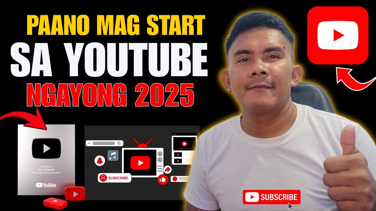 PAANO MAG START AT MAG GROW SA YOUTUBE (2025 BEGINNER’S GUIDE)/#YouTubeTips #YouTubeBeginners