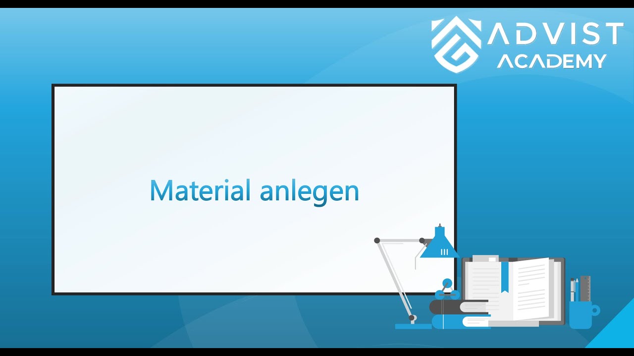 SAP | Material anlegen in SAP MM01