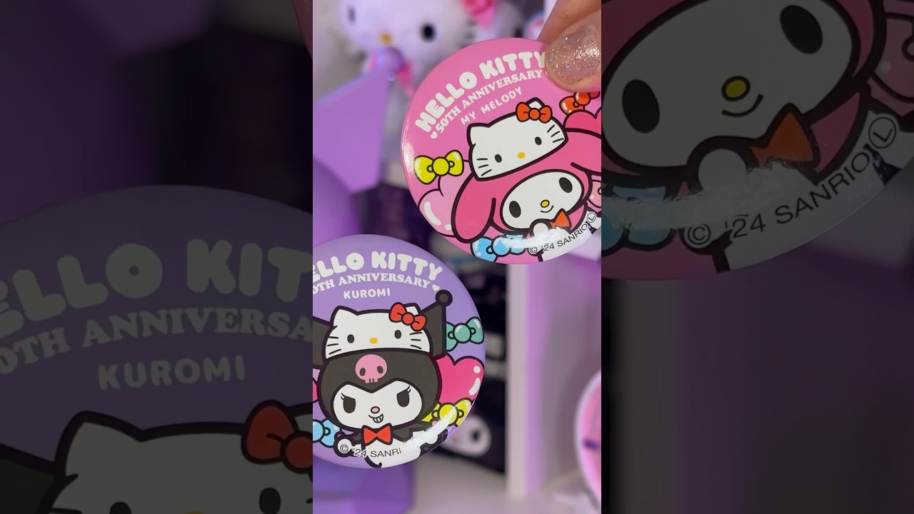 Sanrio Daiso Haul Kuromi Hello Kitty My Melody #sanriogirl #sanrio #kuromi #mymelody #hellokitty