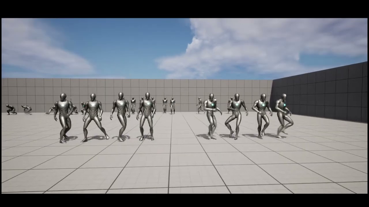 Unreal -  Unarmed Locomotion Pack