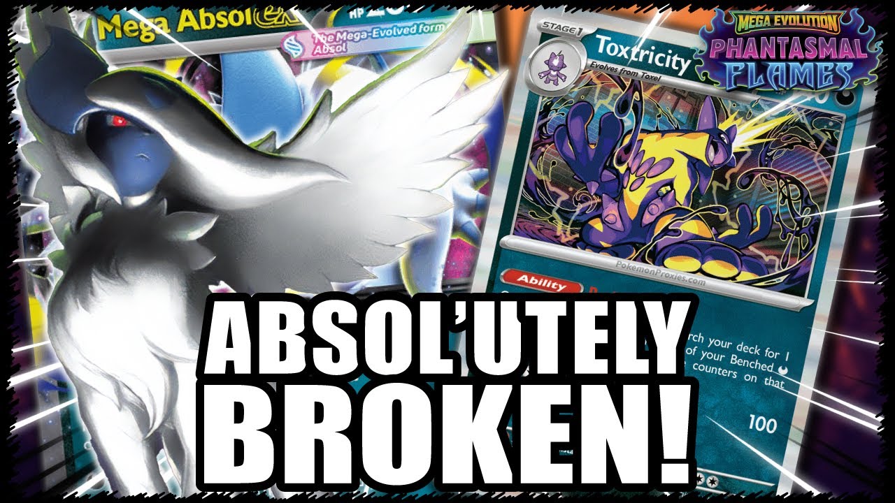 Новый Toxtricity делает Mega Absol ex АБСОЛЮТНО СЛОМАННЫМ! - Phantasmal Flames