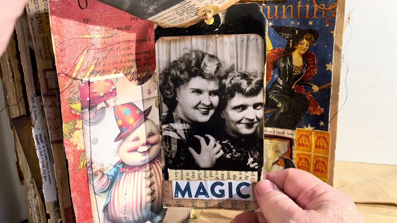 Halloween Horror altered book