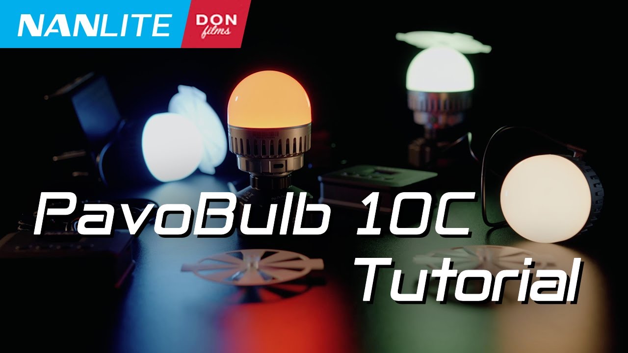 NANLITE PavoBulb 10C Tutorial | Alexandru Don