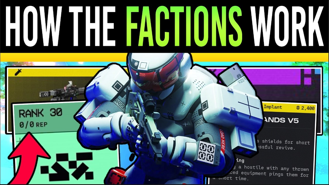 Marathon: How to Unlock PERMANENT Loot (Faction Rewards Guide & End Game Upgrades)
