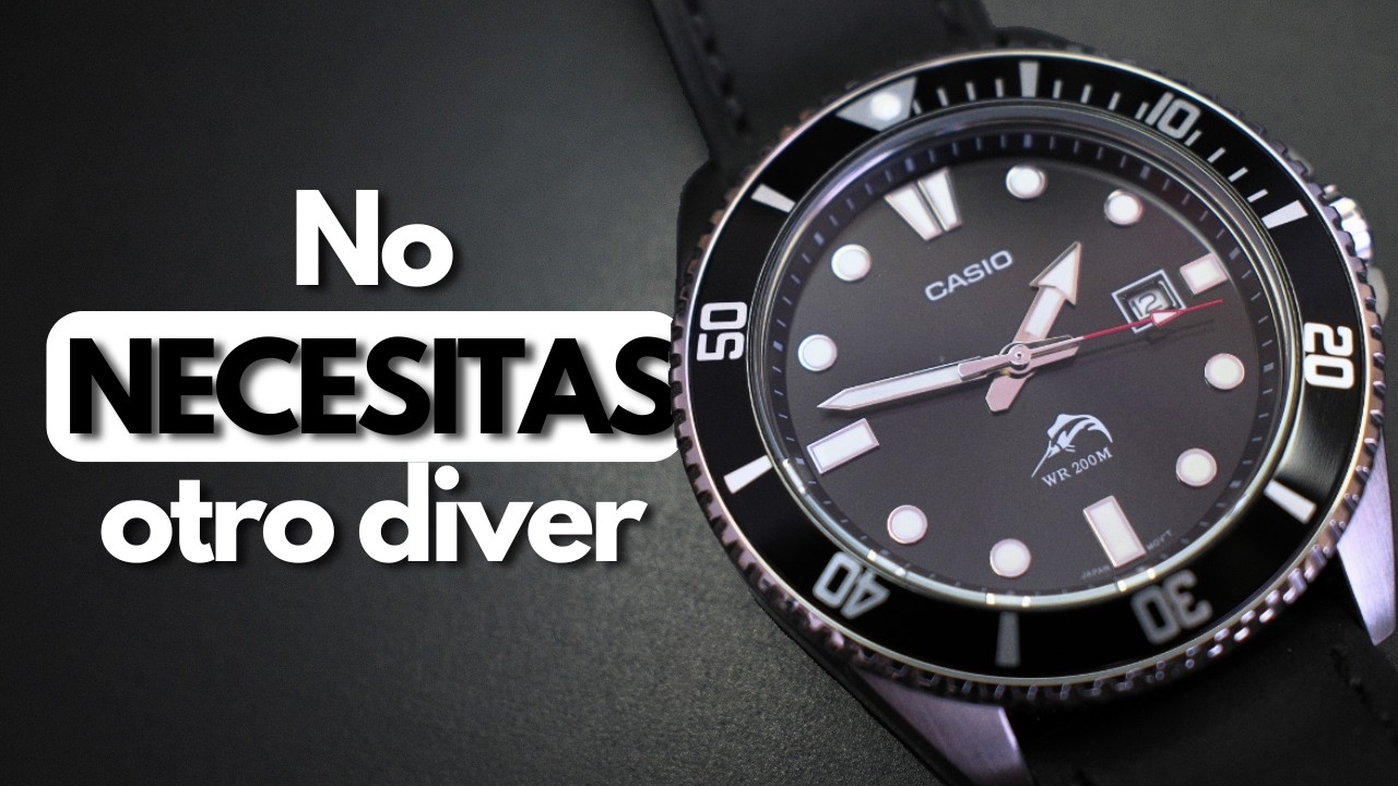 El Casio que HUMILLA a otros relojes de buceo 😏 Casio Marlin Duro