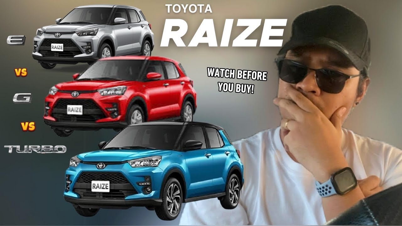 Toyota Raize E vs. G vs. TURBO | DON’T CHOOSE WRONG!