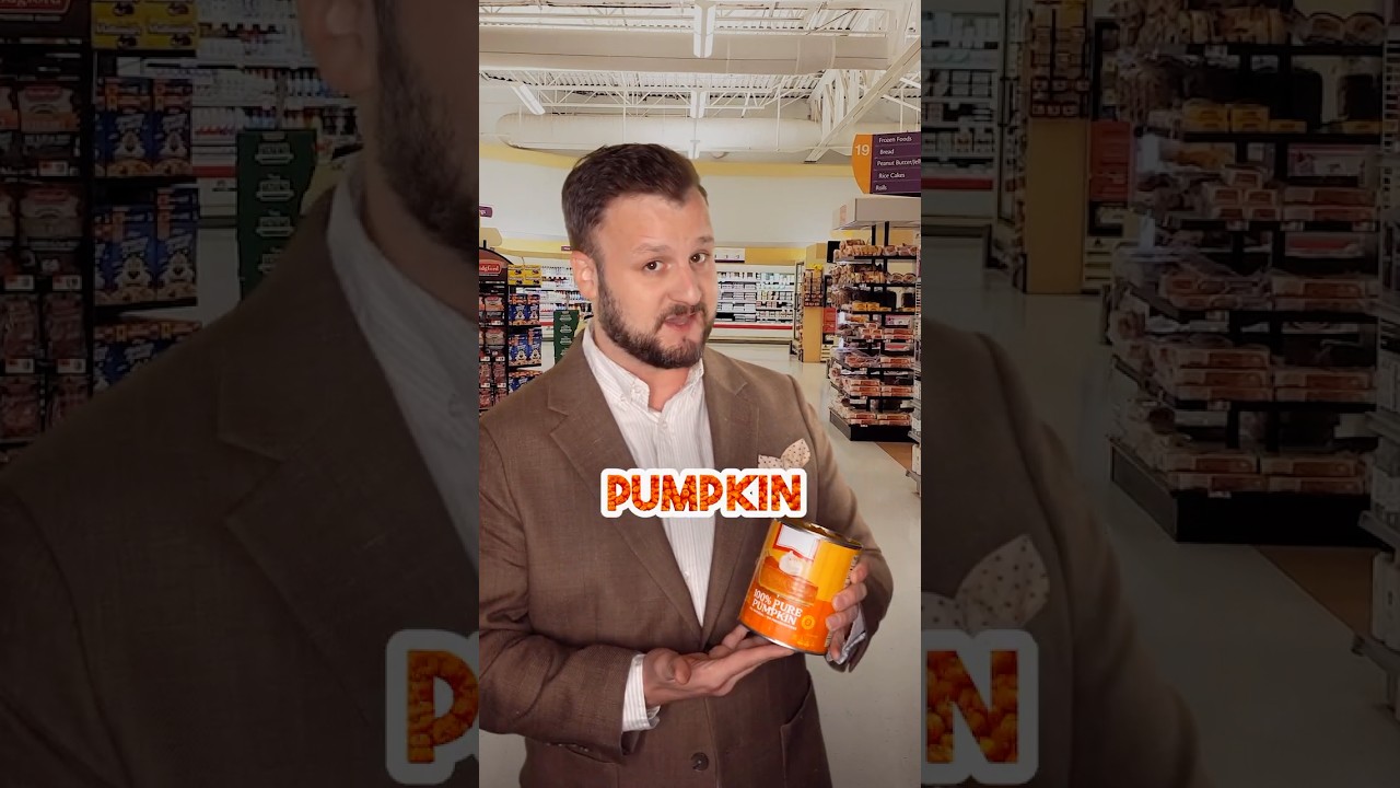 Canned pumpkin is a lie.