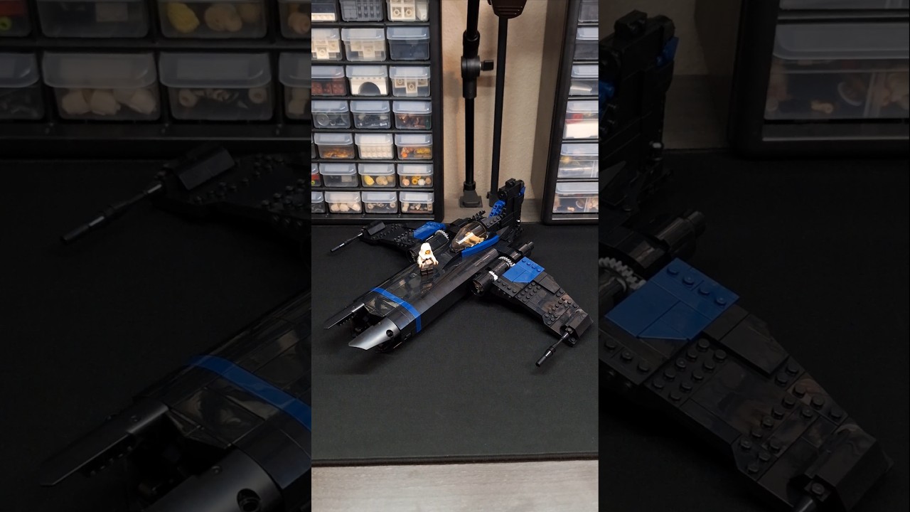 I Built a Custom Lego Star Wars Spaceship