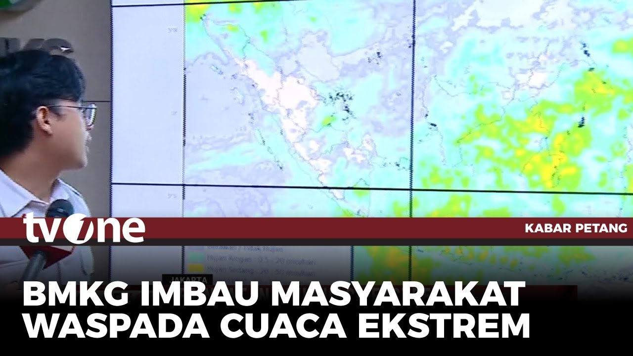 Peringatan Dini Cuaca Ekstrem, BMKG Imbau Masyarakat Waspada | tvOne