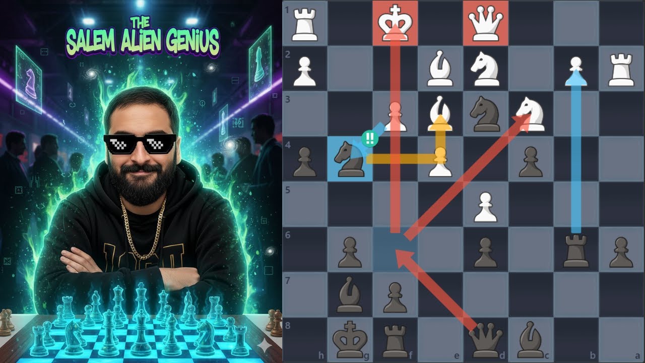 ဒီဘဲက တကယ်ကြမ်းတာ | Abimanyu Mishra Vs Salem Saleh | Fide World Cup 2025