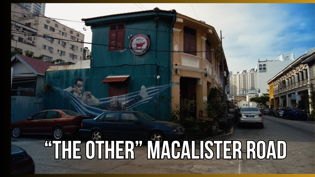 [4K] The Tiny Road Even Locals Didn't Know Existed | Penang Lorong Macalister POV Walk